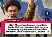 Iran, Negara Pertama yang Berhasil Tembak Jatuh Pesawat Paling Canggih Milik Amerika