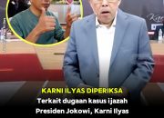 Terkait Ijazah Jokowi, Karni Ilyas Diperiksa Polda Metro Jaya