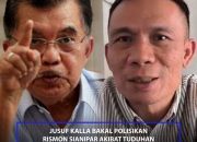 Jusuf Kalla Resmi Laporkan Rismon Sianipar ke Mabes Polri