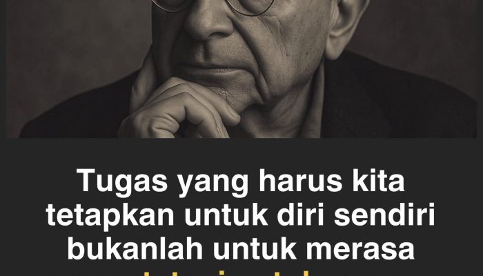 Kita Bekerja untuk Menghindari Rasa tidak Aman