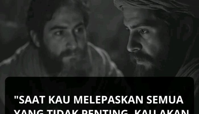 Lepaskan yang tidak Penting, Temukan yang Penting