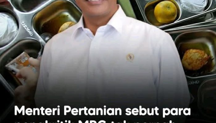 Pengkritik MBG tidak Pernah Hidup Miskin