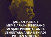 Jangan Pernah Menjadikan Diri Anda jadi Alternatif