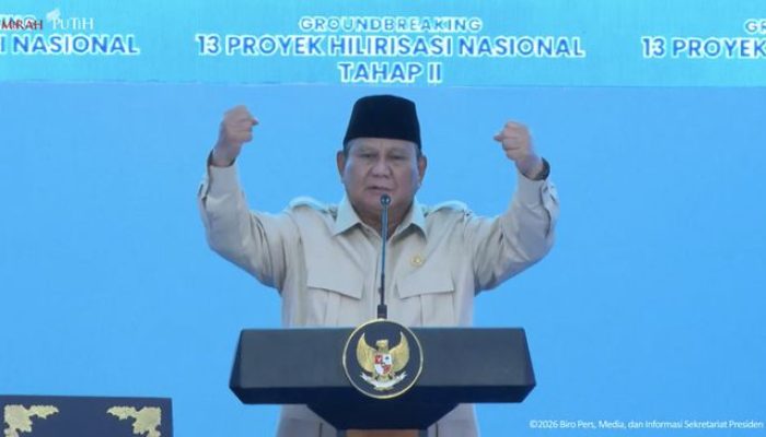 Prabowo Resmikan Pembangunan 13 Proyek Hilirisasi, Ini Daftarnya