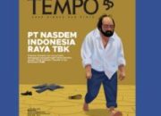 Demo Nasdem terhadap Majalah Tempo Berlanjut