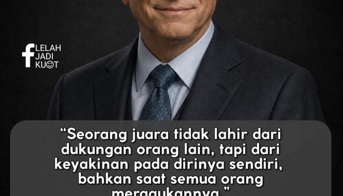 Mental Juara tidak Ditentukan Validasi Orang Lain