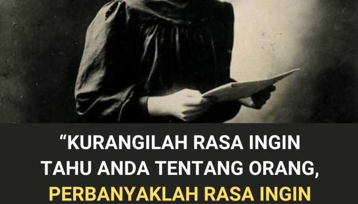 Kurangi Perhatian Anda Tentang Orang Lain