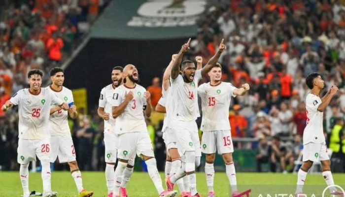 Maroko Tim Pertama Lolos ke 8 Besar Setelah Hentikan Kanada 3-0