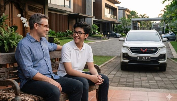 Menembus Keheningan, Hubungan Ayah dan Putranya