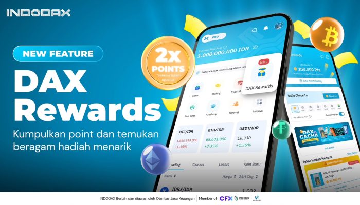 INDODAX Perkenalkan DAX Rewards, Hadirkan Pengalaman Trading yang Lebih Interaktif