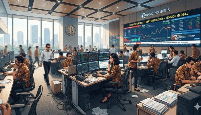 Terjebak Badai Geopolitik: Rupiah Pagi Ini Melemah ke Rentang Rp17.540 per Dolar AS Akibat Tensi Global