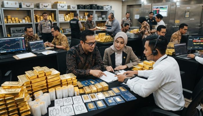 Sinyal Hawkish Sentral Tekan Emas, Spekulan Pasar Wait and See