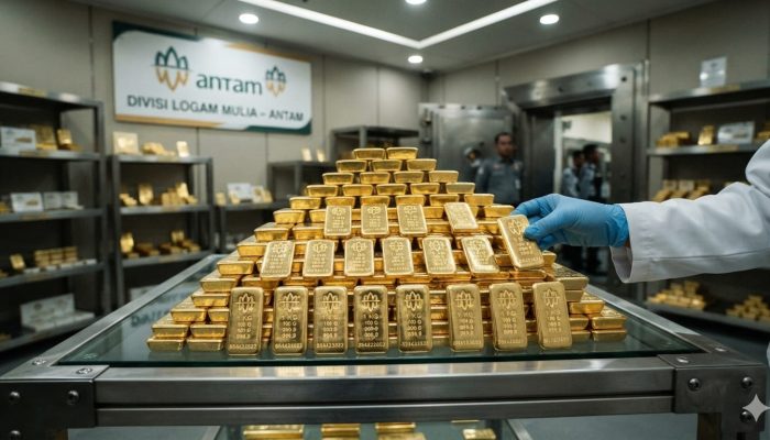 Kilau Semu Akhir Tahun: Emas Antam Tembus Rp2,61 Juta di Tengah Spekulasi Geopolitik Global
