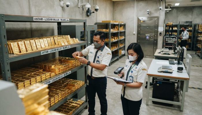 Pasar Logam Mulia Lesu: Harga Emas Nasional dan Global Kompak Terkoreksi Pagi Ini